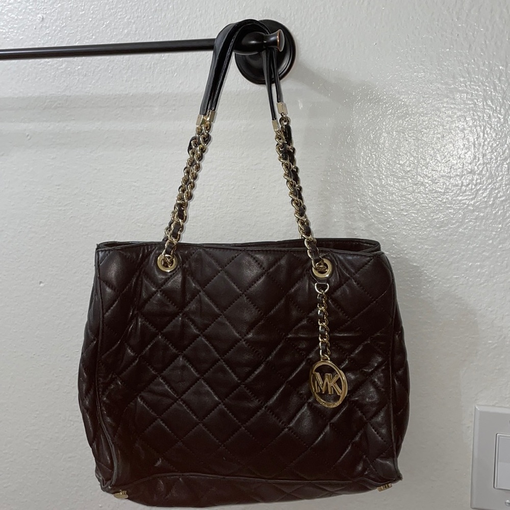 Michael kors black hand bag